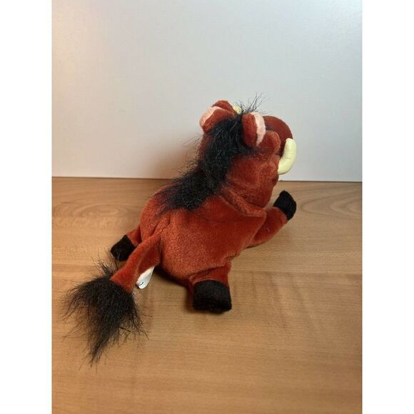 Walt Disney World exclusive Vintage 1990s Pumba bean bag plush - Picture 4 of 8